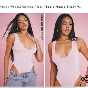 *GREY* PRETTYLITTLETHING bodysuit